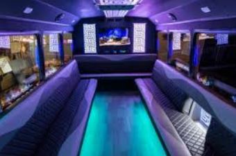 Typical Party Bus Interior